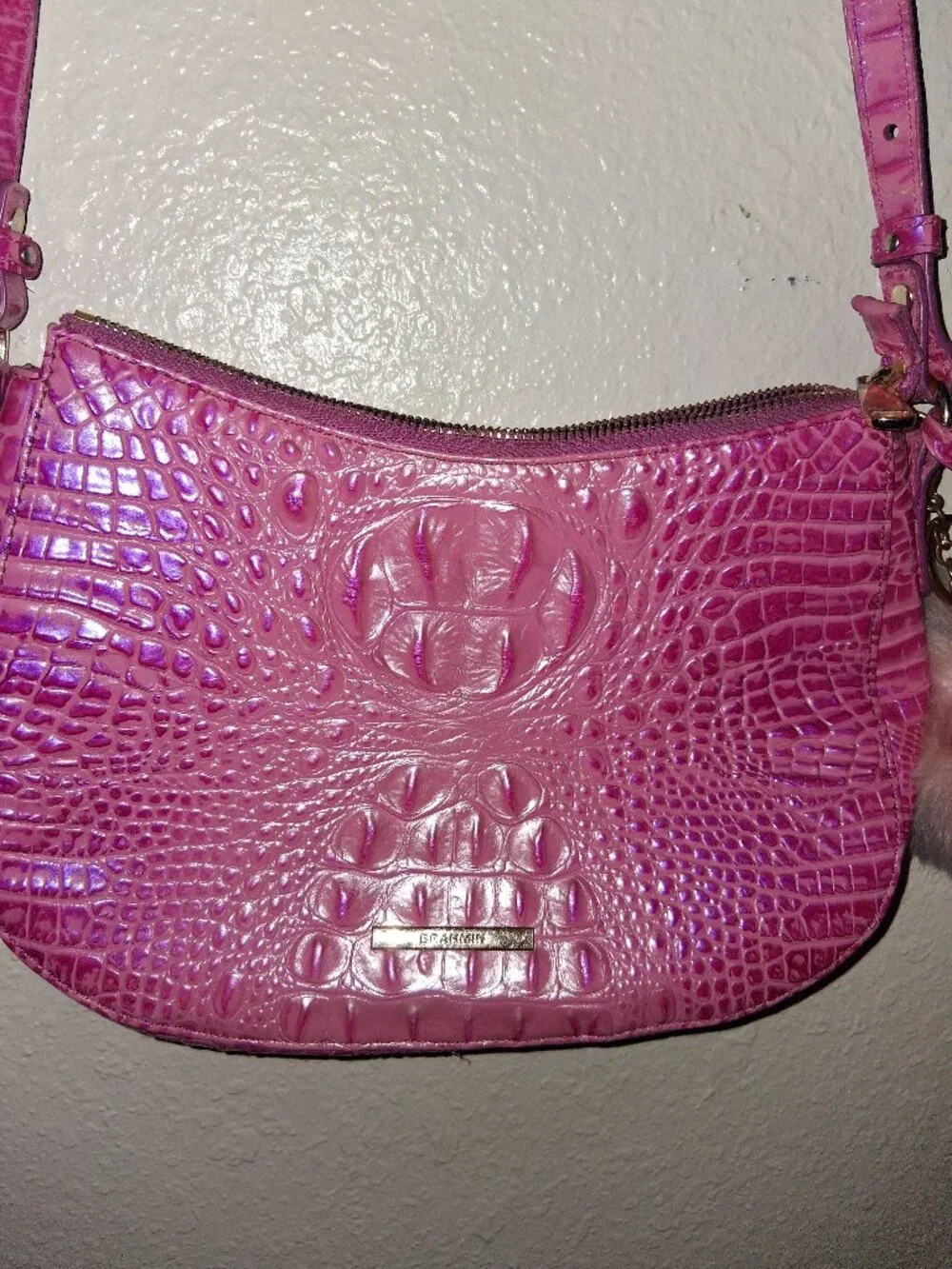 Candy Pink Brahmin Purse - Picture 2 of 10